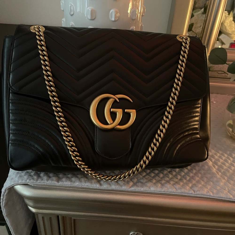 Gucci Marmort large bag